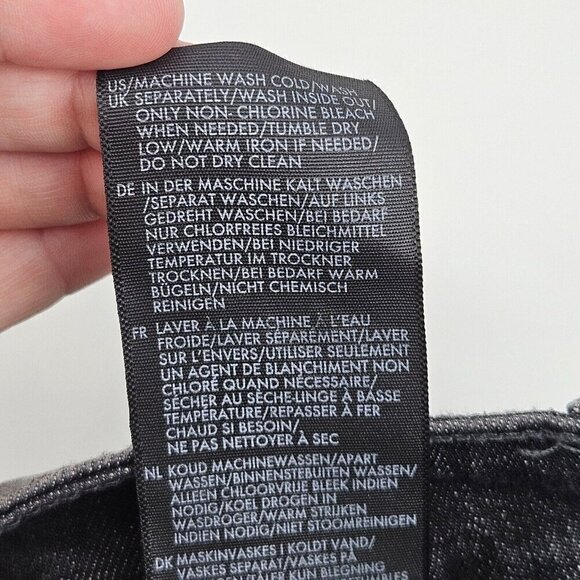 Liverpool Hannah High Rise Crop Flare Jeans Washed Black Women’s Size 4/27 - Picture 6 of 12